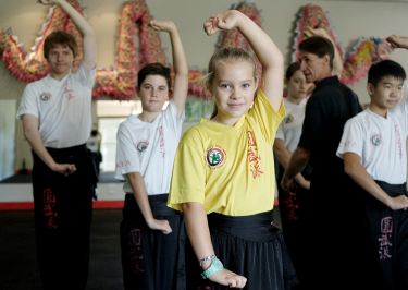 kids kung fu at henry sue kung fu academy